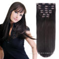 Cheap 100% Brazilian Human Hair Full Head Ombre Clip In Hair Extension clip in long straight  clip in human hair
